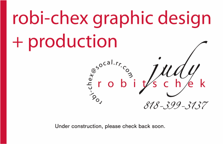 robi-chex graphic design + production